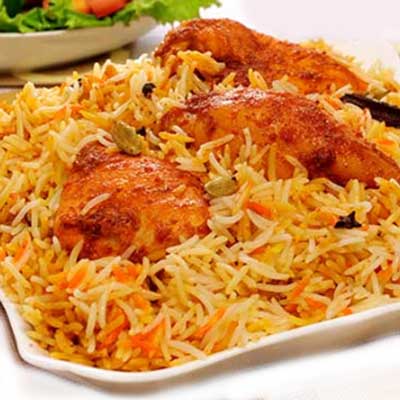 "Chicken Dum Biryani - Non Veg (Tenega Restaurant) - Click here to View more details about this Product